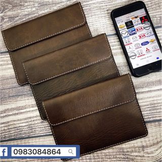 Nhận sản xuất Ví Đựng giấy tờ xe ô tô có logo hãng xe ví đăng kiểm