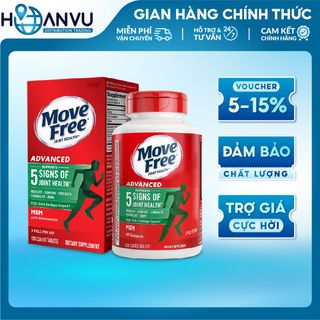 Viên khớp Mỹ Move Free Advanced MSM Glucosamine 120 viên