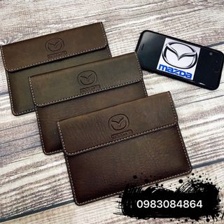 Nhận sản xuất Ví Đựng giấy tờ xe ô tô có logo hãng xe ví đăng kiểm