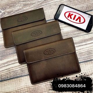 Nhận sản xuất Ví Đựng giấy tờ xe ô tô có logo hãng xe ví đăng kiểm