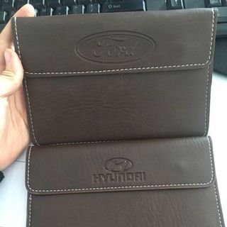 Ví đựng giấy tờ xe logo cheverolet