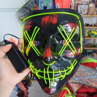 Đồ chơi mặt nạ hacker có điều khiển đèn