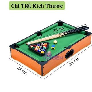 BỘ ĐỒ CHƠI BÀN BI DA 36*8*24 CM giá sỉ