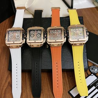 Đồng hồ hublotsa vuông 5 kim mẫu mới cho nam để