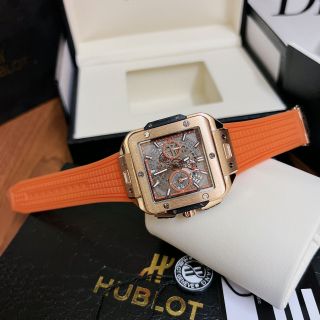 Đồng hồ hublotsa vuông 5 kim mẫu mới cho nam để
