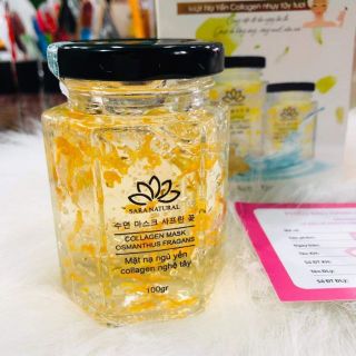 Mặt nạ yến tươi Collagen bncare Ướp hoa 100m