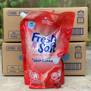 Nước giặt túi Thái Lan Fresh&Soft 2,2L