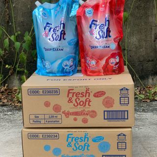 Nước giặt túi Thái Lan Fresh&Soft 2,2L