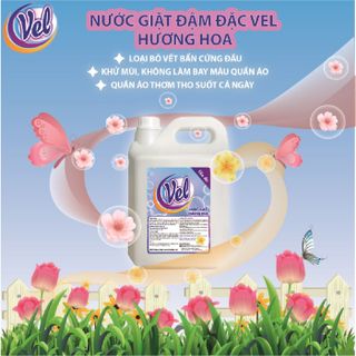 NƯỚC GIẶT ĐẬM ĐẶC VEL CAN 5L giá sỉ