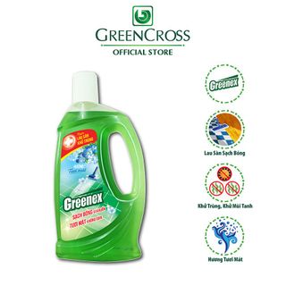 NƯỚC LAU SÀN DIỆT KHUẨN GREENEX HƯƠNG TƯƠI MÁT CHAI 950ML giá sỉ