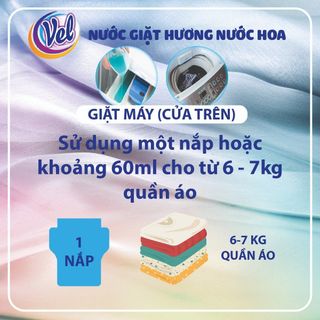 NƯỚC GIẶT ĐẬM ĐẶC VEL 950ML