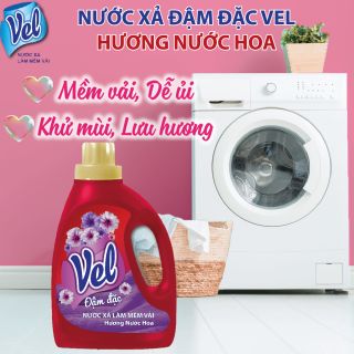 NƯỚC XẢ MỀM VẢI VEL ĐẬM ĐẶC CHAI 800ML giá sỉ