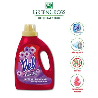 NƯỚC XẢ MỀM VẢI VEL ĐẬM ĐẶC CHAI 800ML
