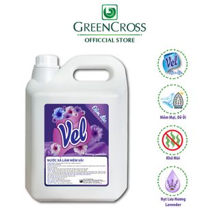 NƯỚC XẢ MỀM VẢI VEL ĐẬM ĐẶC CHAI 5L