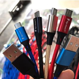 Cáp sạc 2.5a bọc dù