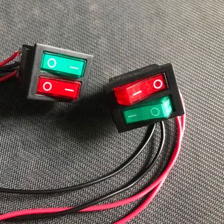 Công tắc đơn, công tắc 12V CỦ BƠM Bình phun thuốc trừ sâu bằng điện - Công Tắc 12V BÌNH XỊT ĐIỆN BẰNG ẮC QUY - LOẠI CÓ DÂY ĐIỆN