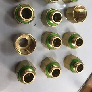 Cục nối chuyển ren các loại chân ren 13.8mm - ốc chuyển ren 17 sang 13.8 - Ốc nối củ bơm đôi 12v - Ốc thâu chuyển ren bình điện