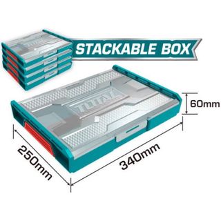 Hộp nhựa đựng đồ nghề Total THKTV02 340x250x60mm