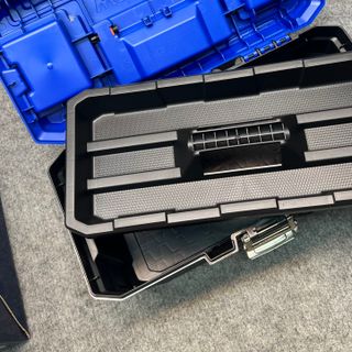 Hộp nhựa đựng dụng cụ, linh kiện mẫu mới chuyên dụng size lớn 19 INCH Wadfow WTB1319, có quai xách, dễ dàng mang vác, di chuyển