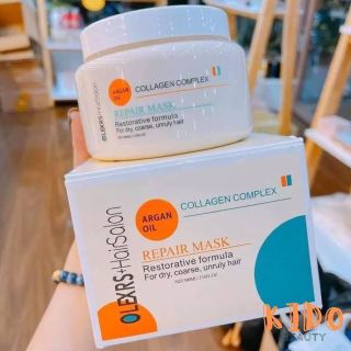 Kem Hấp Ủ Tóc Phục Hồi Olexrs Argan Oil Collagen Complex.500ml