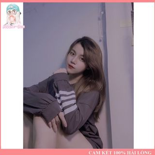 Áo Thun Cotton Tay Dài Sọc Tay 🥰🥰 Hàng Xịn Đẹp Sẵn Fom To Rộng<65kg