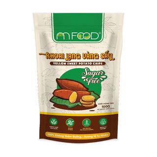 Khoai Lang Vàng Sấy An Food Không đường nguyên miếng giòn rụm