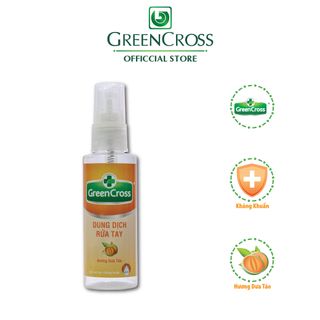 DUNG DỊCH NƯỚC RỬA TAY GREEN CROSS DẠNG XỊT 70ML