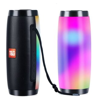 Loa bluetooth mini TG157 có đèn led RGB công suất 10w dùng để nghe nhạc trang trí siêu đẹp