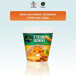BÁNH GẠO TTEOKBOKKI HÀN QUỐC HỘP 125G
