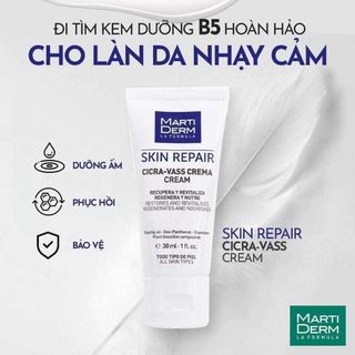 Kem Dưỡng Phục Hồi Da MartiDerm Skin Repair Cicra Vass Cream 30ml giá sỉ