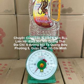 Buôn Sỉ 1 Thùng 6 Chai 1,2kg Dầu Thấp Đèn Cát Tường Lưu Ly - Dầu Thờ Cúng Phật - Không Mùi Không Khói