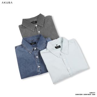 ÁO SƠ MI TAY DÀI AKUBA 02B0777