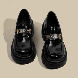 GIÀY ĐỐC NỮ DA CAO CẤP ĐỘN ĐẾ 7CM JO11 SIÊU THỜI TRANG WH480 - WINNIE HOUSE