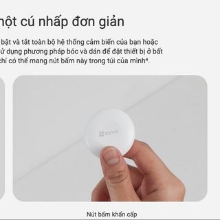 Bộ Báo Động Không Dây Ezviz CS-B1 Sóng Zigbee, Tích Hợp Thông Minh Với Các Camera EZVIZ