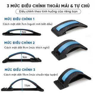 SP090-Khung nắn chỉnh lưng cột sống dụng cụ massage lưng, hỗ trợ phục hồi kéo dãn cột sống thoát vị đĩa đệm thoái hóa đau lưng