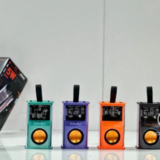 Loa bluetooth trong suốt mini A36 không dây thiết kế có đèn nháy theo nhạc bass rung cực đẹp dùng để bàn trang trí