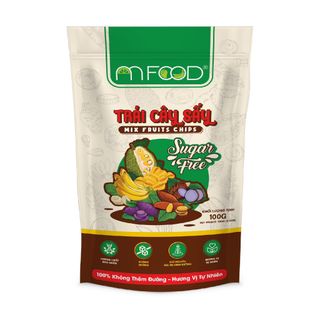 Trái cây Thập Cẩm sấy An Food Không đường nguyên miếng giòn rụm