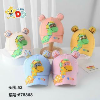 Mũ lưỡi trai trẻ em chú ếch đội vương miện QC