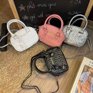 Túi xách nữ da mềm hộp hồng dễ thương - tueminhbag