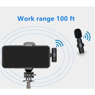 Micro Thu Âm Không Dây Holocom K9 K35 Lọc Âm Khử Tiếng Ồn Cực Tốt Dùng Để Quay Video - Livesetream - Phát Trực Tiếp