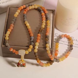 Vòng Dây May Mắn Phát Tài Ngọc Bích 6mm 108 hạt ( Order Hàng, Giá Tận Xưởng )