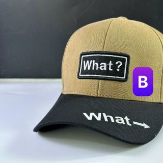 Mũ lưỡi trai thêu chữ what? CQ