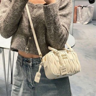 Túi Xách Denim Hình Bán Nguyệt Phong Cách Retro Âu Mỹ