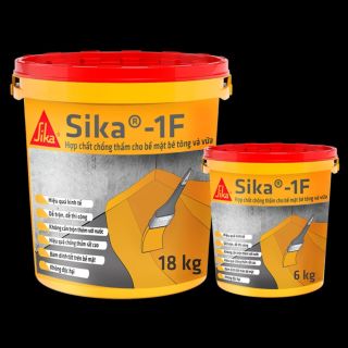 Chất chống thấm Sika 1F Thùng 18kg giá sỉ