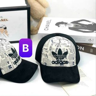 Mũ lưỡi trai in chữ kiểu tờ báo CQ