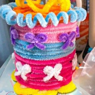 BÓ 100 KẼM NHUNG (NHIỀU MÀU) HANDMADE