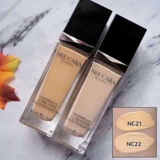 Kem nền Nee Cara waterproof ultra cover liquid foundation