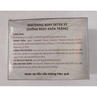 Kem body Bio - Ôcci Detox X3/250g