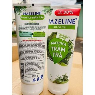Sữa rửa mặt Hazeline 170g Tràm trà.