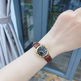 Đồng hồ nữ halei ah348 dây da cao cấp chống nước , hàng chính hãng Halei